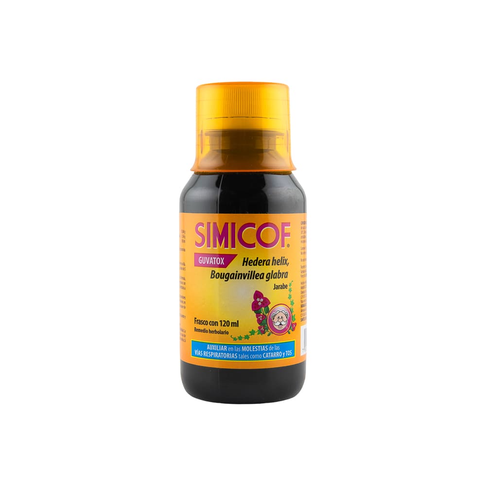 SIMICOF HEDERA HELIX / BUGAMBILIA JARABE 120 ML 1 PIEZA